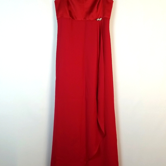 EUC Alfred Angelo Red Evening Gown - Picture 3 of 10
